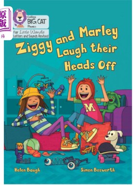 海外直订Ziggy and Marley Laugh Their Heads Off: Phase 5 Set 4 Ziggy和Marley笑得前仰后合：第五阶段，第四集
