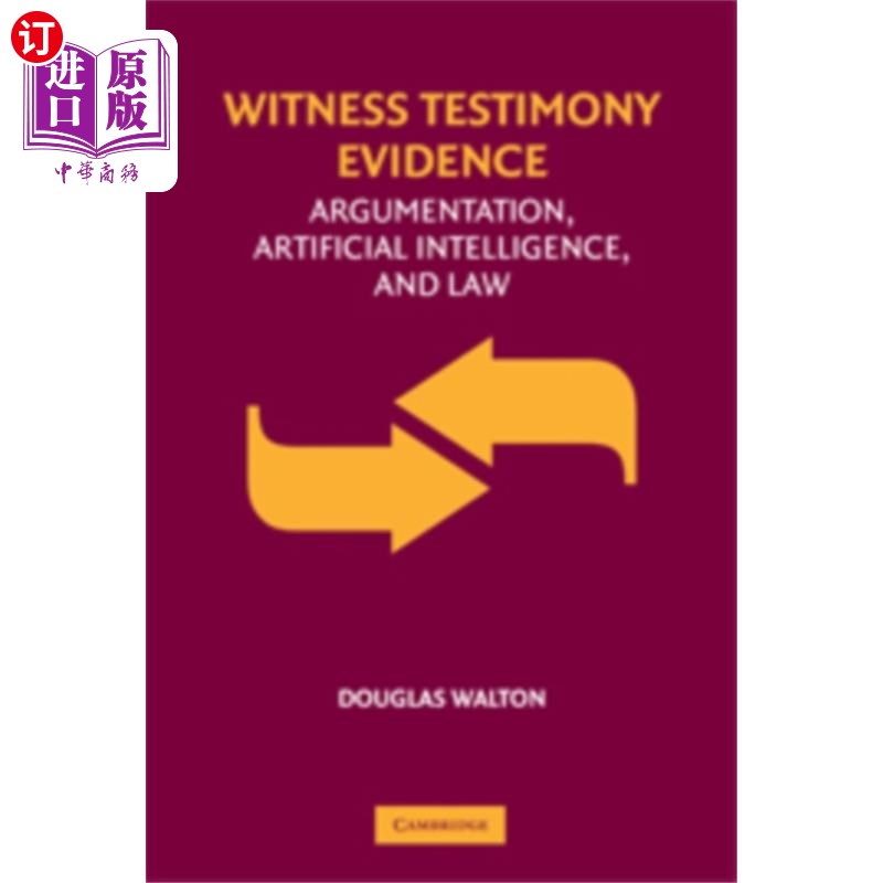 海外直订Witness Testimony Evidence 证人证词证据