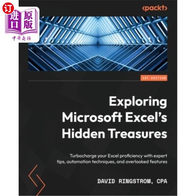 海外直订Exploring Microsoft Excel's Hidden Treasures: Turbocharge your Excel proficiency 探索Microsof