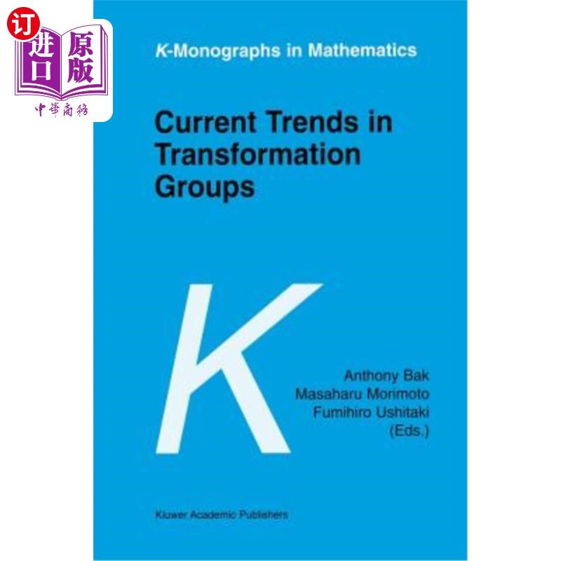 海外直订Current Trends in Transformation Groups 转型群体的当前趋势