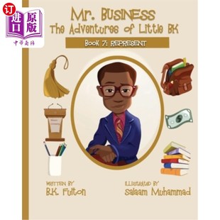 Adventures 代表 第七册 Business The Represent Little 小BK历险记 海外直订Mr. 商业先生 Book