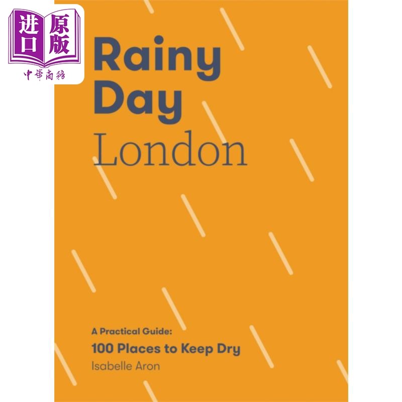 雨天伦敦 雨天可做的100件事 英文原版 Rainy Day London Practical Guide Isabelle Aron 旅游实用指南【中商原版】