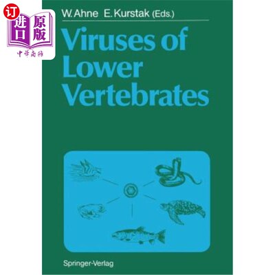 海外直订Viruses of Lower Vertebrates 低等脊椎动物病毒