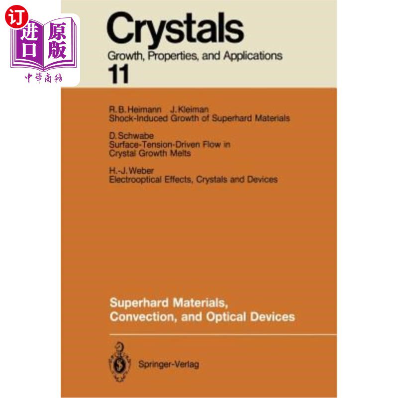 海外直订Superhard Materials, Convection, and Optical Devices 超硬材料、对流和光学器件