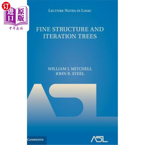 海外直订Fine Structure and Iteration Trees 精细结构和迭代树