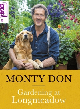 园艺男神蒙提唐 马萨诸塞州的园艺 Gardening at Longmeadow 英文原版 Monty Don 生活 休闲 园林 设计 艺术【中商原版】