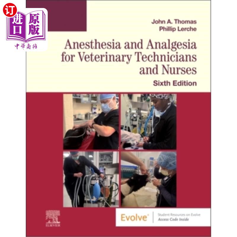 海外直订医药图书Anesthesia and Analgesia for Veterinary Technicians and Nurses 兽医技术人员和护士的麻醉与镇痛