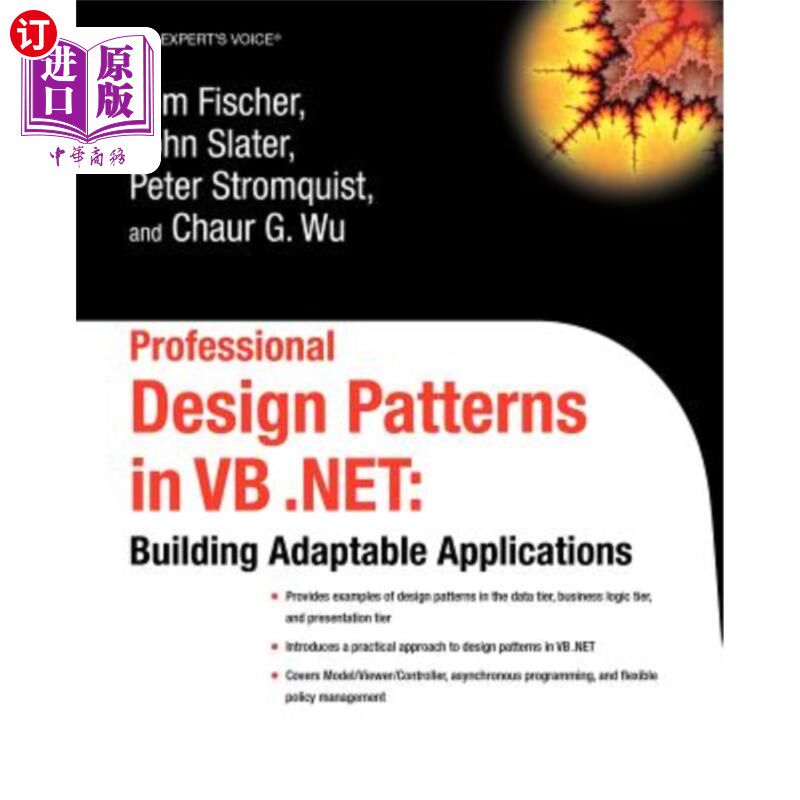 海外直订Professional Design Patterns in VB .Net: Building Adaptable Applications VB.Net中专业设计模式的构建