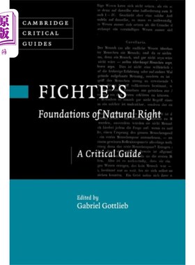 海外直订Fichte's Foundations of Natural Right 费希特的《自然权利的基础