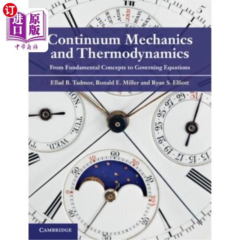 海外直订Continuum Mechanics and Thermodynamics 连续介质力学与热力学