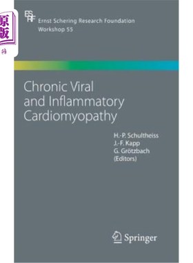 海外直订医药图书Chronic Viral and Inflammatory Cardiomyopathy 慢性病毒性和炎性心肌病