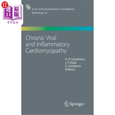海外直订医药图书Chronic Viral and Inflammatory Cardiomyopathy 慢性病毒性和炎性心肌病