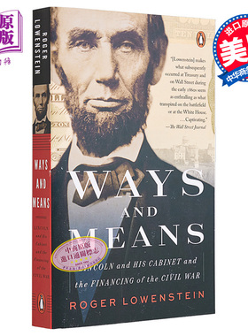 预售 资源与收入 林肯和他的内阁与内战融资 英文原版 Roger Lowenstein Ways and Means Lincoln and His Cabinet【中商原版】