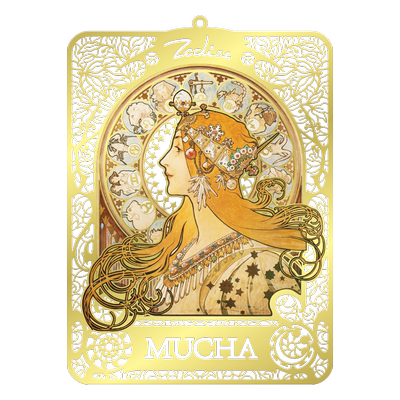 mucha金属书签中商文创新品上市
