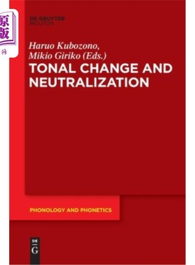 海外直订Tonal Change and Neutralization 音调变化和中和