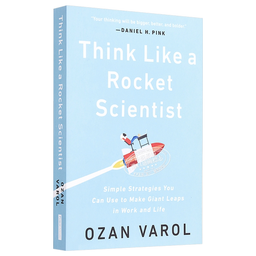 预售 像火箭科学家一样思考 Think Like a Rocket Scientist 英文原版 奥赞 瓦罗尔 Ozan Varol 豆瓣高分【中商原版】