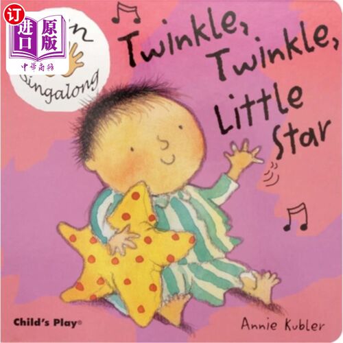 海外直订Twinkle, Twinkle, Little Star: American Sign Language 闪烁，闪烁，小星星：美国手语