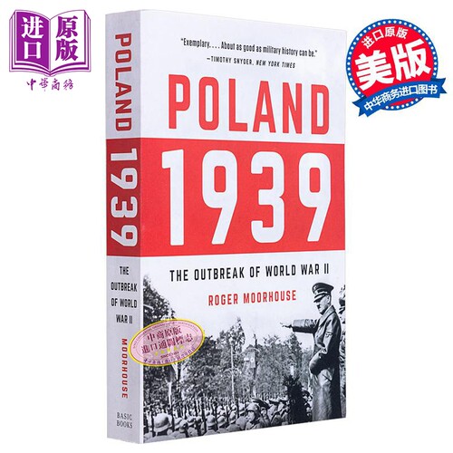 波兰1939 第二次世界大战的爆发 Poland 1939 The Outbreak of World War II 英文原版 Roger Moorhouse【中商原版】
