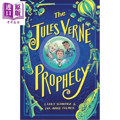预售 儒勒 凡尔纳预言 入围爱伦坡奖青少年小说 英文原版 The Jules Verne Prophecy Larry Schwarz【中商原版】