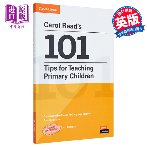 剑桥Carol Read’s 101 Tips for Teaching Primary Children 卡罗尔·瑞德 小学生教学的101个技巧 平装袖珍版【中商原版】