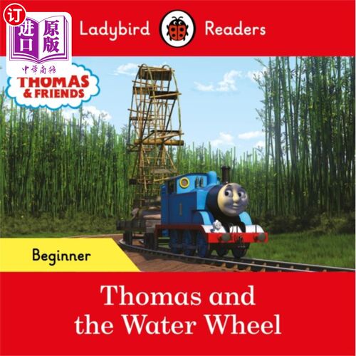 海外直订Ladybird Readers Beginner Level - Thomas the Tan... 初级读本-托马斯坦克引擎-托马斯和水车(英语教学分级读本)
