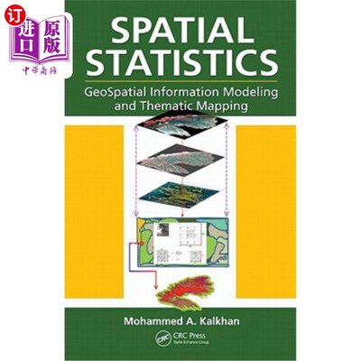 海外直订Spatial Statistics: GeoSpatial Information Modeling and Thematic Mapping 空间统计：地理空间信息建模和专题制