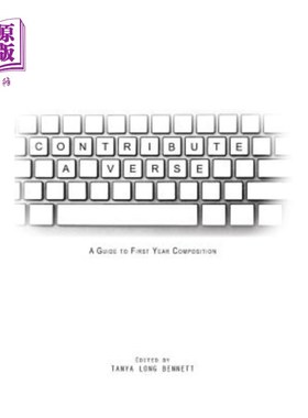 海外直订Contribute a Verse: A Guide to First Year Composition 写诗：第一年作文指南