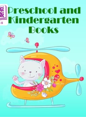 海外直订Preschool and Kindergarten books: coloring pages for adults relaxation with funn