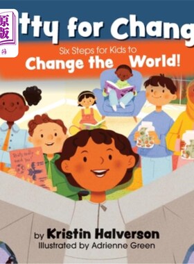 海外直订Batty for Change: Six Steps for Kids to Change the World 为改变而战：孩子们改变世界的六个步骤