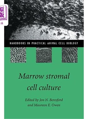 海外直订Marrow Stromal Cell Culture 骨髓基质细胞培养