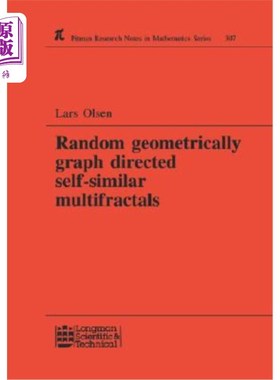 海外直订Random Geometrically Graph Directed Self-Similar Multifractals 随机几何图定向自相似多重分形