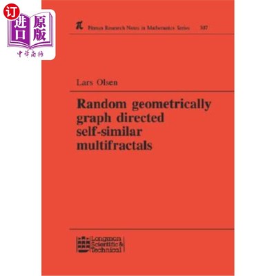 海外直订Random Geometrically Graph Directed Self-Similar Multifractals 随机几何图定向自相似多重分形