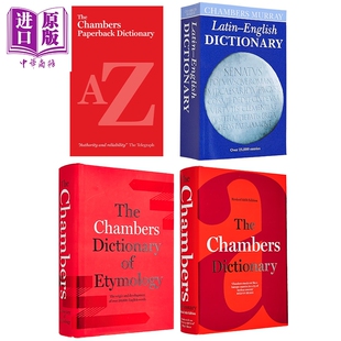 钱伯斯词典系列 The Chambers Dictionary 英语词源字典Etymology 拉丁英语词典Latin-English 英文原版工具书【中商原版】