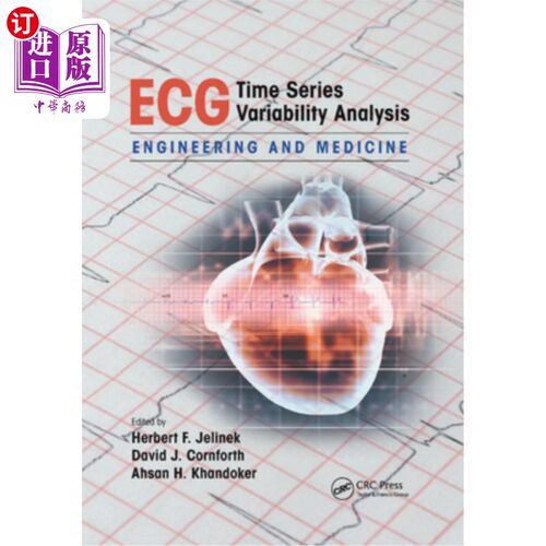 海外直订医药图书ECG Time Series Variability Analysis: Engineering and Medicine 心电图时间序列变异性分析:工程与医学