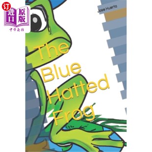 Frog Hatted 蓝帽子青蛙 Blue 海外直订The