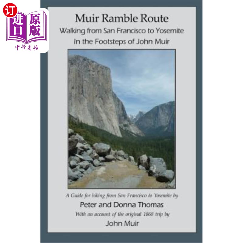 海外直订Muir Ramble Route 缪尔漫游路线