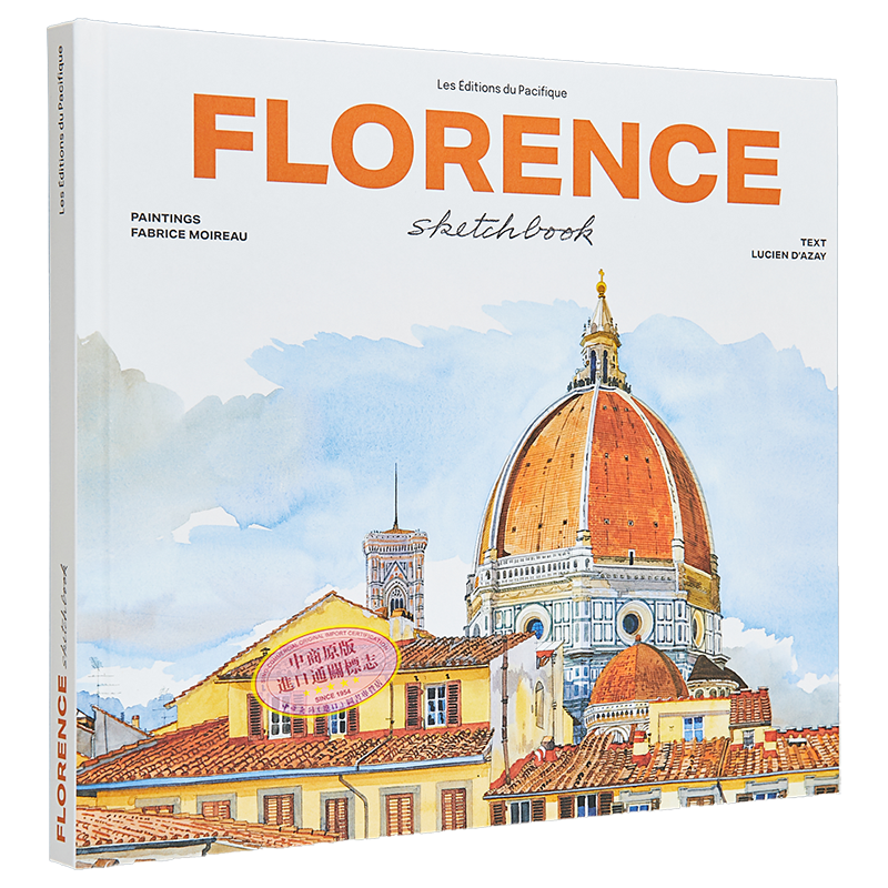 Florence sketchbook 进口艺术 佛罗伦萨素描本【中商原版】