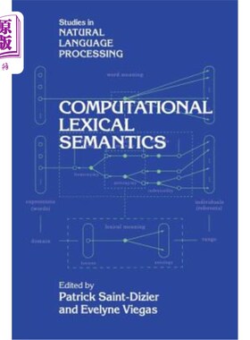 海外直订Computational Lexical Semantics 计算词汇语义