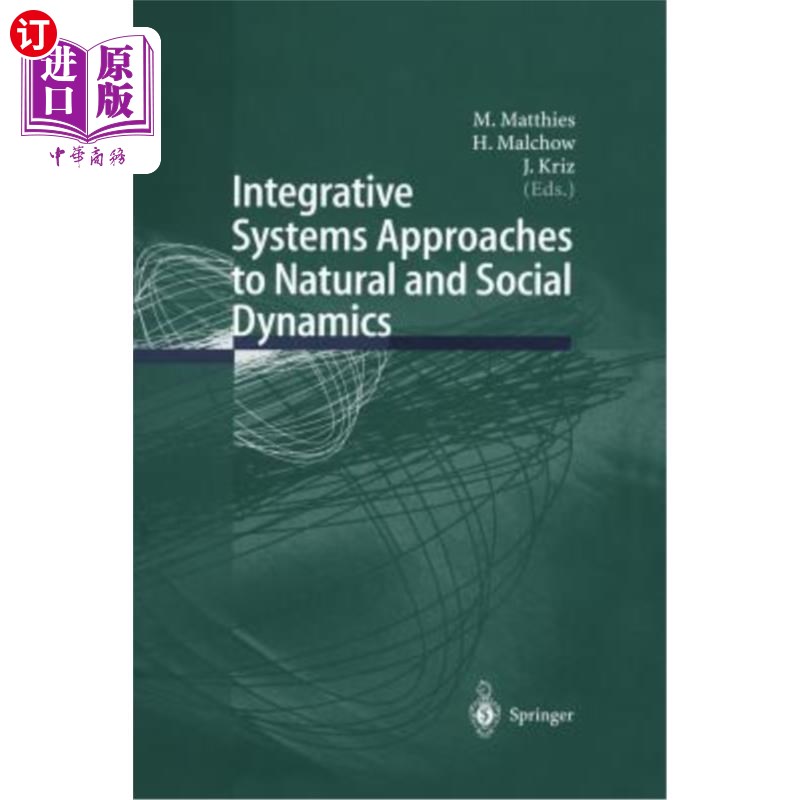 海外直订Integrative Systems Approaches to Natural and Social Dynamics: Systems Science 2 自然和社会动力学的综合系统