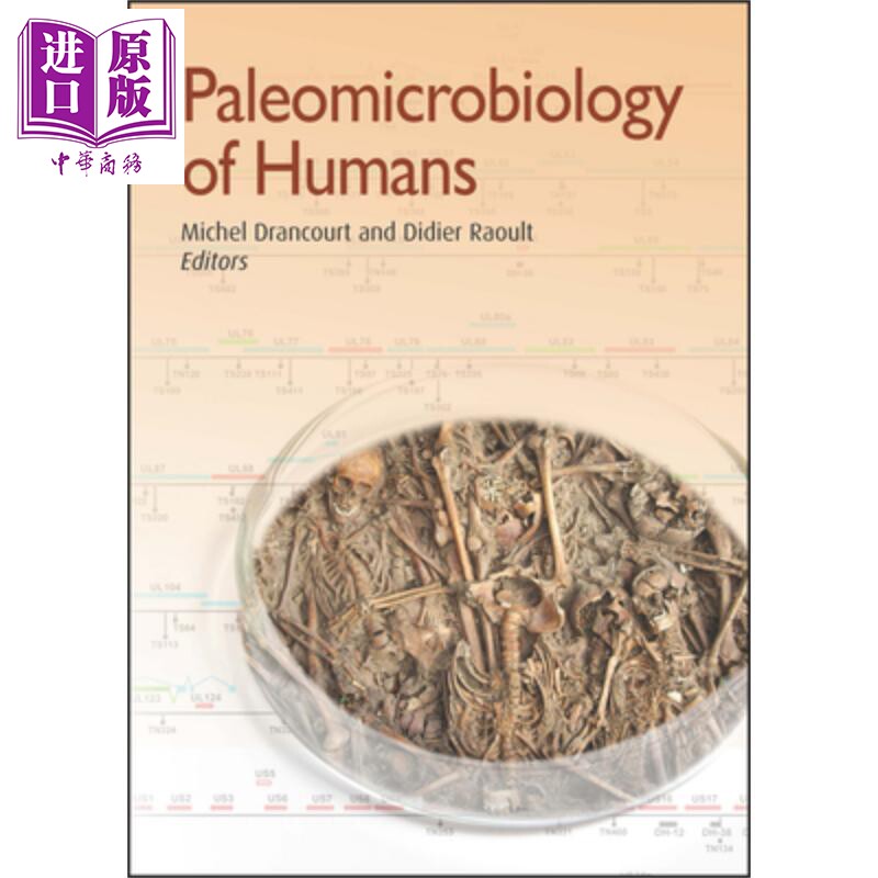 现货 人类古微生物学Paleomicrobiology of Humans 英文原版Michael Drancourt【中商原版】Wiley