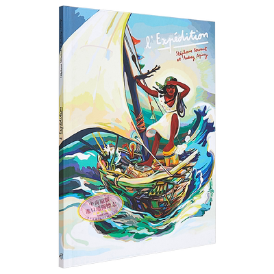 现货 探险旅行 法文绘本 Lexpedition 法文原版 Stephane Servant  Audrey Spiry 父母与孩子 成长与离开【中商原版】