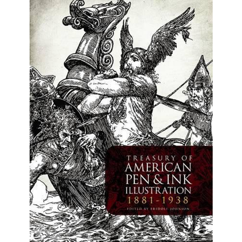 现货 American Pen & Ink Illustration 进口艺术 美国笔墨插图宝典【中商原版】