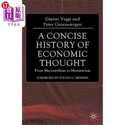 海外直订A Concise History of Economic Thought: From Mercantilism to Monetarism 经济思想简史：从重商主义到货币主义