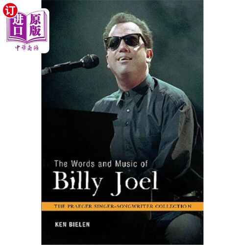 海外直订The Words and Music of Billy Joel 比利·乔尔的歌词和音乐