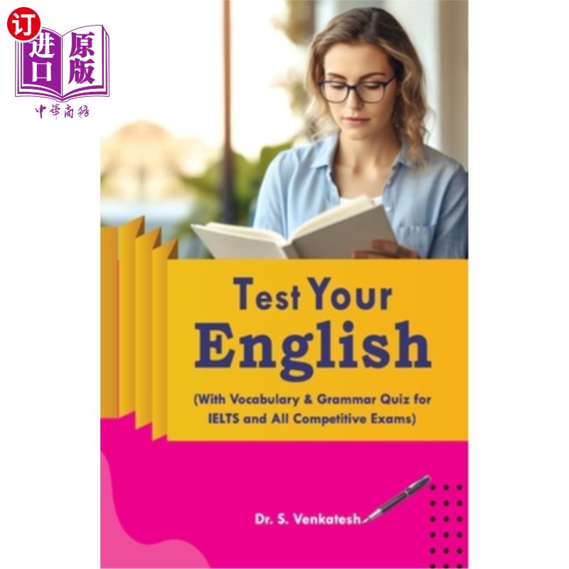 海外直订Test Your English (With Vocabulary & Grammar Quiz for IELTS and All Competitive  测试你的英语水平（包括雅思图片