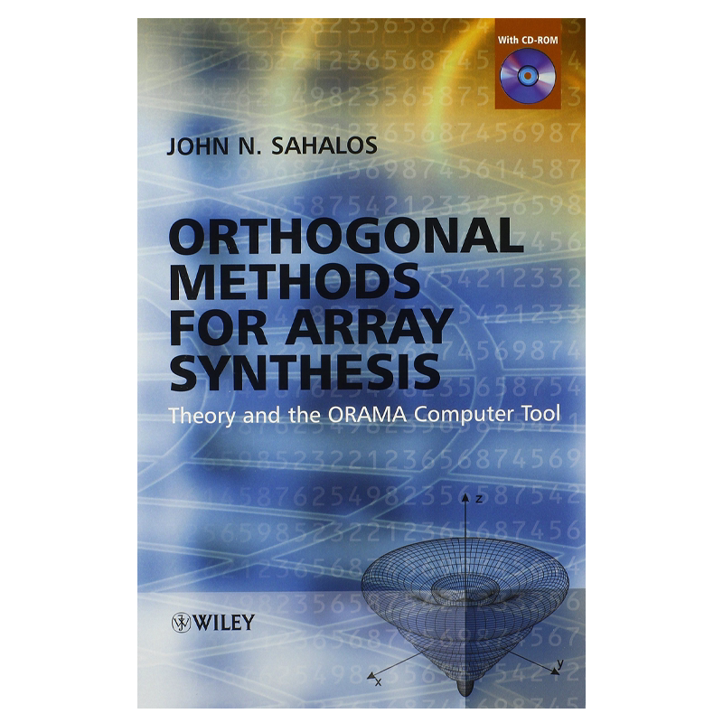 现货 阵列合成正交方法 理论与ORAMA计算机工具 Orthogonal Methods For Array Synthesis 英文原版 JN Sahalos【中商原版】