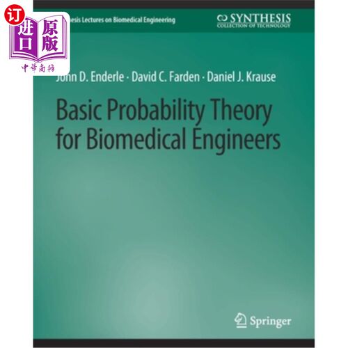 海外直订医药图书Basic Probability Theory for Biomedical Engineers 生物医学工程师基本概率论