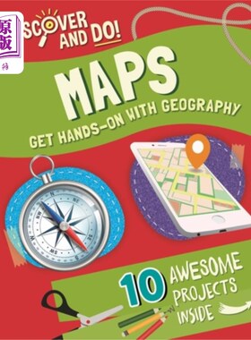 海外直订Discover and Do: Maps 发现和做:地图
