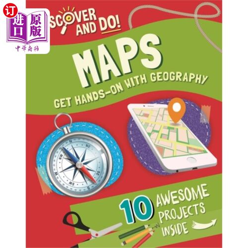 海外直订Discover and Do: Maps 发现和做:地图