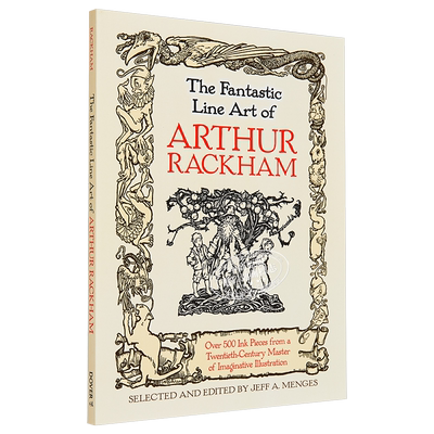 Fantastic Line Art of Arthur Rackham 进口艺术 亚瑟·拉克汉姆的奇妙线条艺术 插画 作品集 画册【中商原版】